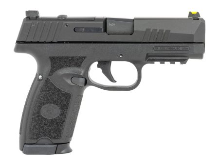 FN 66-102378 309 MRD 9mm Luger 20+1 16+1 3.80" Black Target Crown Barrel, Black Stainless Steel Optic Ready/Serrated Slide, Black Polymer Frame w/Picatinny Rail, Textured Grip Shield, RMS/DPP Footprin