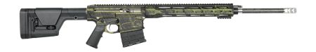 Nemo Arms OMENW-G324CF Omen Watchman 300 Win Mag 14+1 24" Black Proof Research CF Threaded Barrel, Black/Green Tiger Stripe Aluminum Receiver w/Picatinny Rail, M-LOK Handguard, Magpul PRS Gen3 Black P