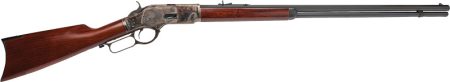 Cimarron 1873 Long Range .45 Long Colt 30 inch octagon barrel case colored blued walnut