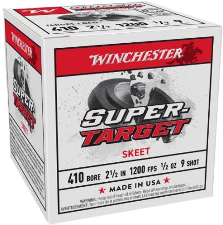 WINCHESTER TARGET 410  2-1/2" - 1/2OZ #9 250RD CASE