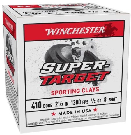 WINCHESTER TARGET 410  2-1/2" - 1/2OZ #8 250RD CASE