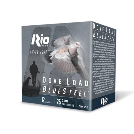 Rio Bluesteel Dove Load Shotshells 12 ga 2.75" 1oz #6 1350 fps 25/ct