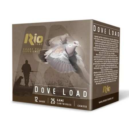 Rio Dove Load Shotshells 12 ga 2.75" 1-1/8oz #7.5 1200 fps 25/ct