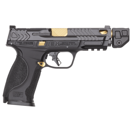 SMITH AND WESSON M&P9 M2.0 METAL 9MM GOLD OR