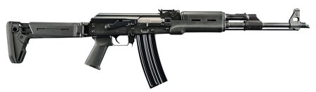 Zastava Arms Usa ZR90556FS ZPAP M90 5.56x45mm NATO 18.25" 30+1, Black, Magpul Furniture, Side Folding Stock, Hogue Handgaurd