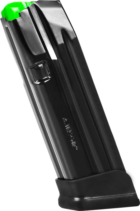 Mec-Gar MGG191800A Glock 19 18rd 9mm Luger, Black Steel/Polymer