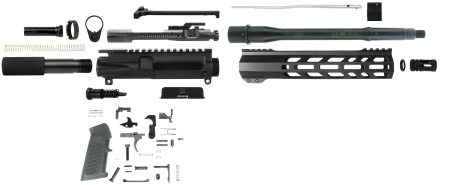 TacFire SSPK556LPK10 Pistol Kit 5.56x45mm NATO AR-Pistol Platform Black Steel