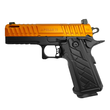 Century Arms LFA HG8643-N Apollo 11 V2 Compact 4.15" Barrel Semi-Auto 9mm Pistol Aluminum Grip Bronze/Black