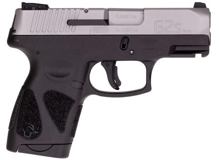 Taurus G2S 9mm subcompact pistol stainless slide black polymer frame 3.25 inch barrel