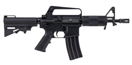 Dpms Panther Arms DP51655164074 Kitty Kat  5.56 NATO 30+1 7.50" Black Phosphate Threaded Barrel, Black Hardcoat Anodize Aluminum Receiver w/C7 Carry Handle, Black Polymer Adj CAR Brace, A2 Style Grip