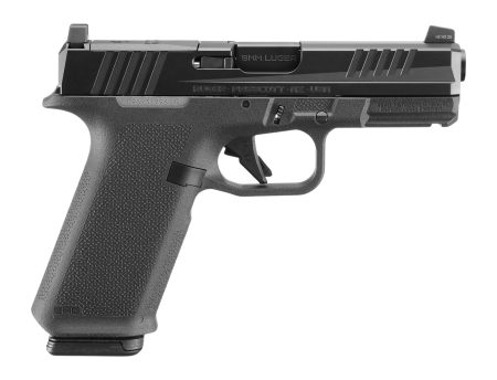 Ruger 19442 RXM 9mm Luger 17+1 4" Black FNC Nitride Alloy Steel Barrel & Optic Ready/Serrated Slide, Black Polymer Frame w/Accessory Rail, Textured Grip, RMR/RMSc/DeltaPoint Pro Footprint
