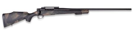 Weatherby VBS7MMPR2B Vanguard Black Hills 7mm PRC 3+1 20" + 2" Matte Blued Heavy Threaded Barrel, Matte Blued Steel Receiver w/Picatinny Rail, Black w/Green & Tan Accents Peak 44 Monte Carlo Polymer S