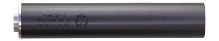 Inland MFG ICANII556   5.56 Black Stainless Steel 1/2"x28