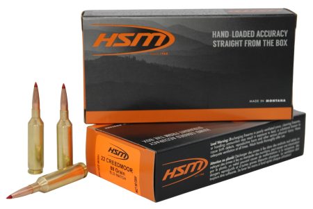 HSM 22CREED-2-N   22CRD  224 88GR ELDM MATCH 20/25