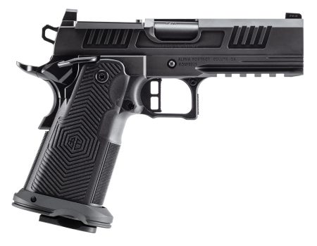 Alpha Foxtrot AA39X4CID-XDBK13 AF1911 Romulus 45 ACP 13+1 4.25" Black DLC Stainless Steel Bull Barrel, Optic Ready/Serrated Slide & Frame w/Beavertail & Picatinny Rail, RMR/RMSc Footprint