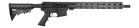One Horse LLC OH-15 300 Blackout 30+1 16" Black Threaded Barrel, Black Receiver w/Picatinny Rail, M-LOK Handguard, One Horse M4 6 Position Black Polymer Stock, Black A2 Grip, A2 Flash Hider