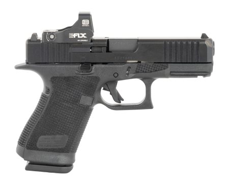 Glock P6195E203 G19 Gen6 w/EOTech 9mm Luger 15+1 4.02" Threaded Barrel, Steel Optic Ready/Serrated Slide, Polymer Frame w/Accessory Rail, Interchangeable Backstrap Grip, Ambidextrous