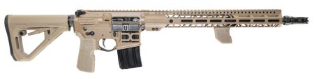 Cnc Firearms CNCFXN6 Faxon FF-15 Limited Edition 6mm ARC 16" Black Nitride Gunner Barrel, Flat Dark Earth Cerakote Aluminum Receiver w/Picatinny Rail, M-LOK Handguard, Magpul DT Flat Dark Earth Polyme