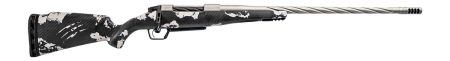 Fierce Firearms ROGSSX308WIN18GP Twisted Rogue XP 308 Win 3+1 18" Tungsten Cerakote Spiral Fluted Threaded Stainless Steel Barrel, Drilled & Tapped Receiver, BiPod Rail Forend, Phantom Camo LR Negativ