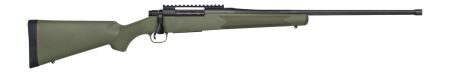 Mossberg 28223 Patriot  6.5 PRC 4+1 24" Matte Blued Fluted Threaded Barrel, OD Green Synthetic Stock