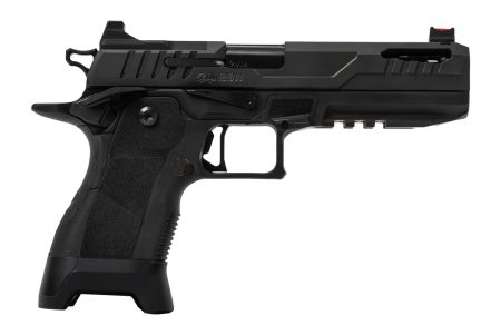 Oa Defense 2311 Pro Full Size 9mm Luger 21+1 5" Black DLC Ported Barrel, Black Steel Optic Ready/Serrated Slide, Black Aluminum Frame w/Picatinny Rail, Black Polymer Grip, Ambidextrous