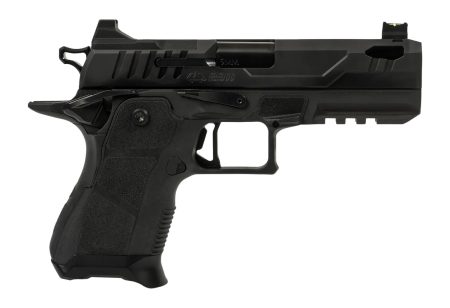 Oa Defense 2311 Pro Compact Frame 9mm Luger 15+1 4.25" DLC Black Steel Optic Ready/Serrated Slide, Black Aluminum Frame w/Picatinny Rail, Black Polymer Grip, Ambidextrous