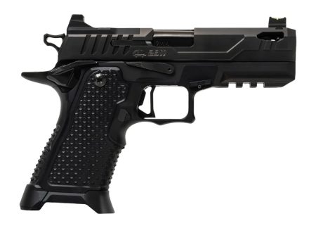 Oa Defense 2311 Pro Elite Compact Frame 9mm Luger 21+1 4.25" Ported Barrel, DLC Black Steel Optic Ready/Serrated Slide, Black Aluminum Frame w/Picatinny Rail, Black Aluminum Grip, Ambidextrous