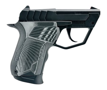 Taurus 1-22TUC131-GRG10 22TUC Micro-Compact Frame 22 LR 9+1 2.50" Black Barrel, Serrated Slide & Black Polymer Frame, G10 Grip