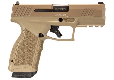 Taurus GX4 Carry 9mm 3.7in FDE pistol with two 15-round magazines