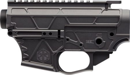 JL BILLET AR-15 5.56 SKELETOR - LIGHT WEIGHT MATCHED SET BLACK