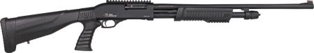 IVER JOHNSON PUMP 20GA 3" - 24" PISTOL GRIP BLACK SYNTH.