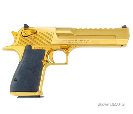 Magnum Research DE44TG Desert Eagle Mark XIX 6" .44 Rem Mag 8+1 Titanium Gold