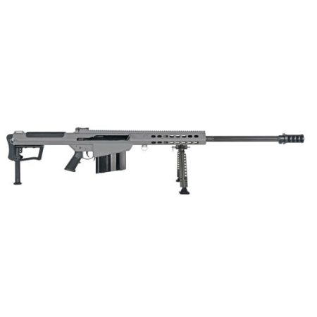 Barrett M107A1 Rife 50 BMG 10rd(1) Magazine 29" Fluted Barrel Tungsten Grey Cerakote