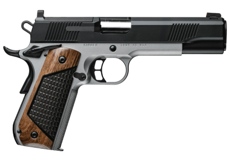 KIMBER CUSTOM 1911 NEXT GENERATION 45ACP PISTOL 5" TWO TONE, O.R.BLK WALNUT/G10 GRIPS 2-7RD MAGS
