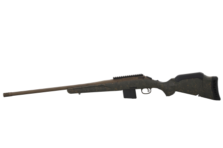 RUGER AMERICAN G2 PRED WILDERNESS TOPO RFL 350 LGD 22" T.B. SPIRAL BBL, GRN SPLTR,BRNT BRNZ 5RD