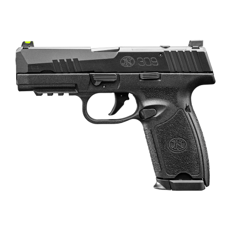 FN 309 MRD 9MM PISTOL 3.8" NMS BLACK RAIL, 1-16RD, 1-20RD MAGAZINE