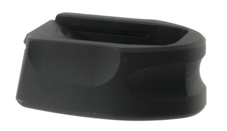 Samson 040603201 Magazine Extension made of 6061-T6 Aluminum with Hardcoat Anodized Black Finish for 9mm Luger S&W M&P Shield, M&P Shield M2.0 7 & 8 Round Mags (Adds 1rd)