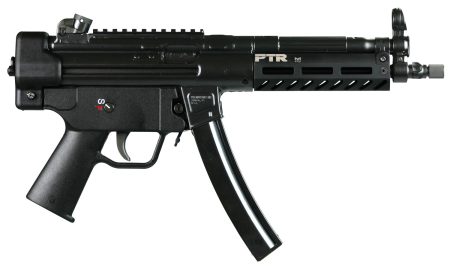 PTR 601 9CT Pistol 9mm Luger 8.86" 30+1 Black Threaded 1/2 x 28 Top Rail
