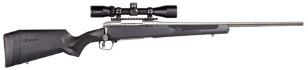 Savage Arms 57345 110 Apex Storm XP 7mm-08 Rem 4+1 20", Matte Stainless Metal, Synthetic Stock, Vortex Crossfire II 3-9x40mm Scope