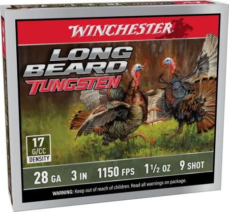 WINCHESTER 28 GA 3" #9 LONG BEARD TS17 1-1/2 OZ 5RD/BX 10BX/CS