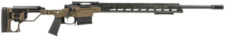 Christensen Arms 8010301201 Modern Precision 338 Lapua Mag 27" Threaded Carbon Fiber Barrel 5+1, Black Nitride Finish, Desert Brown Anodized Folding Stock, Polymer Grip