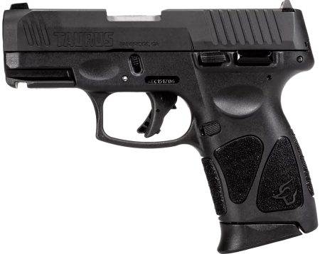 Taurus 1G3C4031 G3C Compact Frame 40 S&W 10+1 3.26" Matte Stainless Steel Barrel, Matte Black Tenifer Serrated Steel Slide, Black Polymer Frame w/Picatinny Rai,l Black Polymer Grip, Right Hand