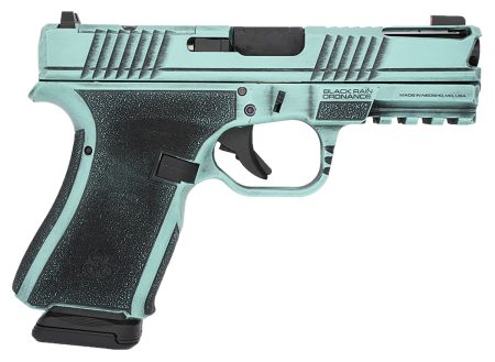 Black Rain Ordnance FLP9MMTBB Compact Frame 9mm 15+1 4" Stainless Steel Slide