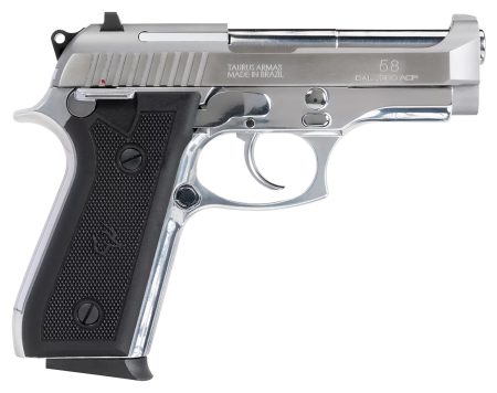 Taurus 1-58149 58 380 ACP 15+1 4" Matte Stainless Steel Barrel, Matte Serrated Stainless Steel Slide, Matte Stainless Aluminum Frame w/Beavertail, Black Polymer Grip