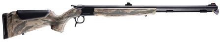CVA PR2047N Optima 50 Cal 26" Black Nitride Fluted Barrel, Black Nitride Drilled & Tapped Steel Receiver, Fixed Realtree Legacy Synthetic Stock, Fiber Optic Sights