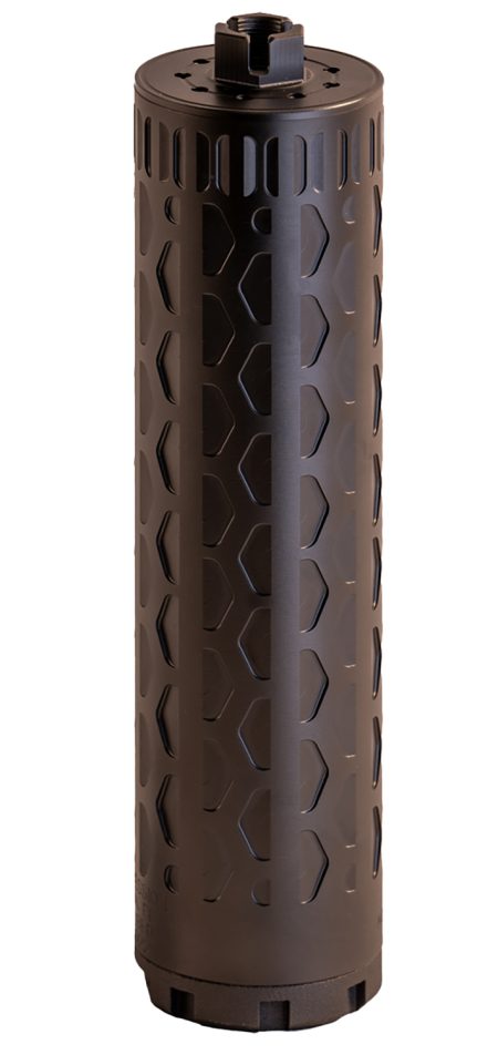 BOE Suppression BOE-TI-556-6 MOD1 5.56 NATO 1.75" Black Titanium 1.375"x24