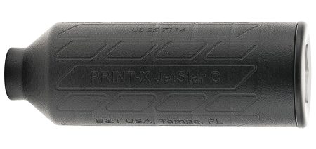 B&T Firearms SD-124123-US-JET DT Jet Mini Wipe Suppressor 9mm Black 13.5x1 LH