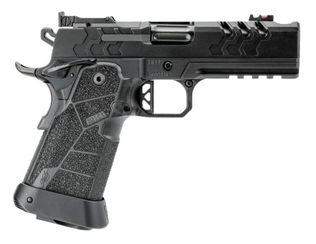 Kimber Mfg, Inc 3500073 2K11 Pro Compact 9mm Luger 19+1 4.25" Black DLC Stainless Steel Compensated Barrel & Lightening Cut/Optic Ready/Serrated Slide, Black Stainless Steel Frame w/Beavertail & Picat