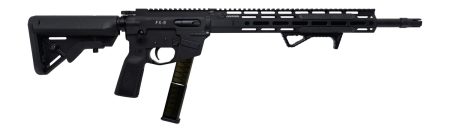 Freedom Ordance FX9R16E-BLK FX9R Elite 9mm Luger 16" Black Nitride Barrel, Black Anodized Aluminum Receiver w/Picatinny Rail Black B5 Bravo Polymer Stock, B5 P Type Grip