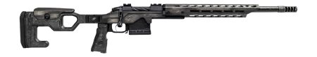 Fierce Firearms REPMT7PRC20DG Reaper MTN 2.0 7mm PRC 3+1 20" Carbon Fiber Match Grade Threaded Barrel, Distressed Gray Cerakote Titanium Drilled & Tapped Receiver, M-LOK Handguard, Magnesium Folding C